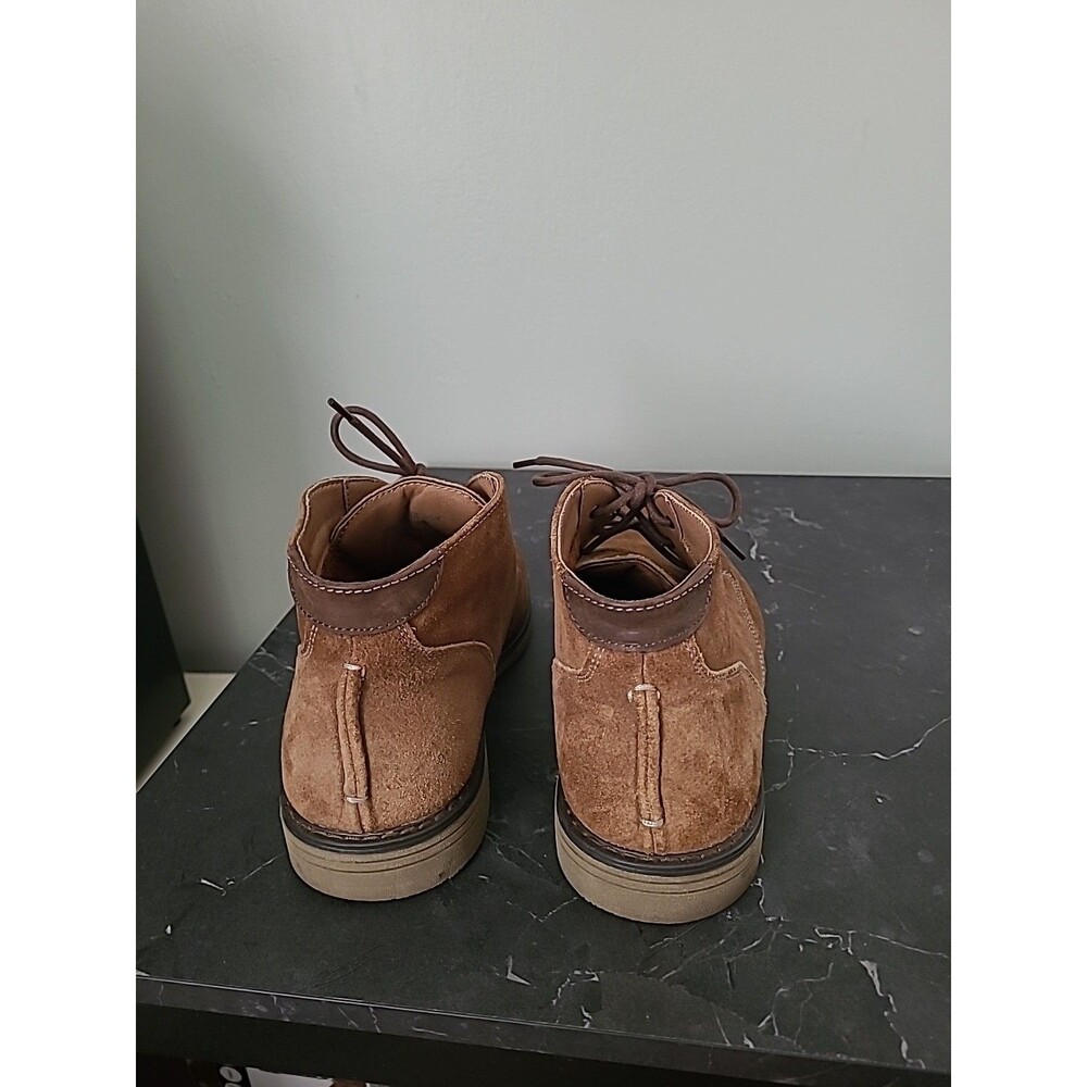 Nunn Bush Mens Brown Suede Chuka Boots Size 8.5 - Picture 3 of 9